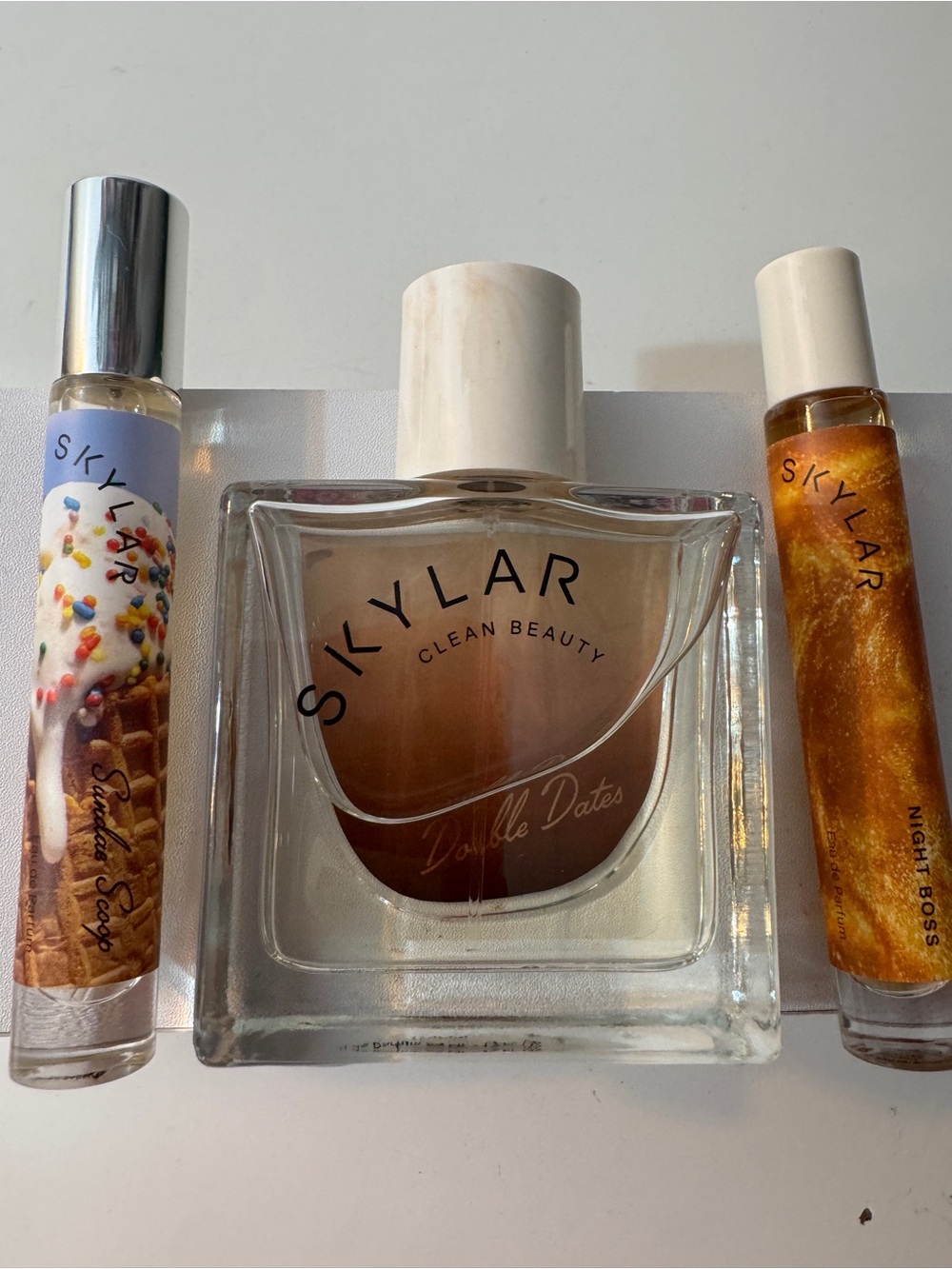 SKYLAR DOUBLE DATES, NIGHTBOSS & SUNDAE SCOOP! 3 PIECE SET! LIMITED EDITION!